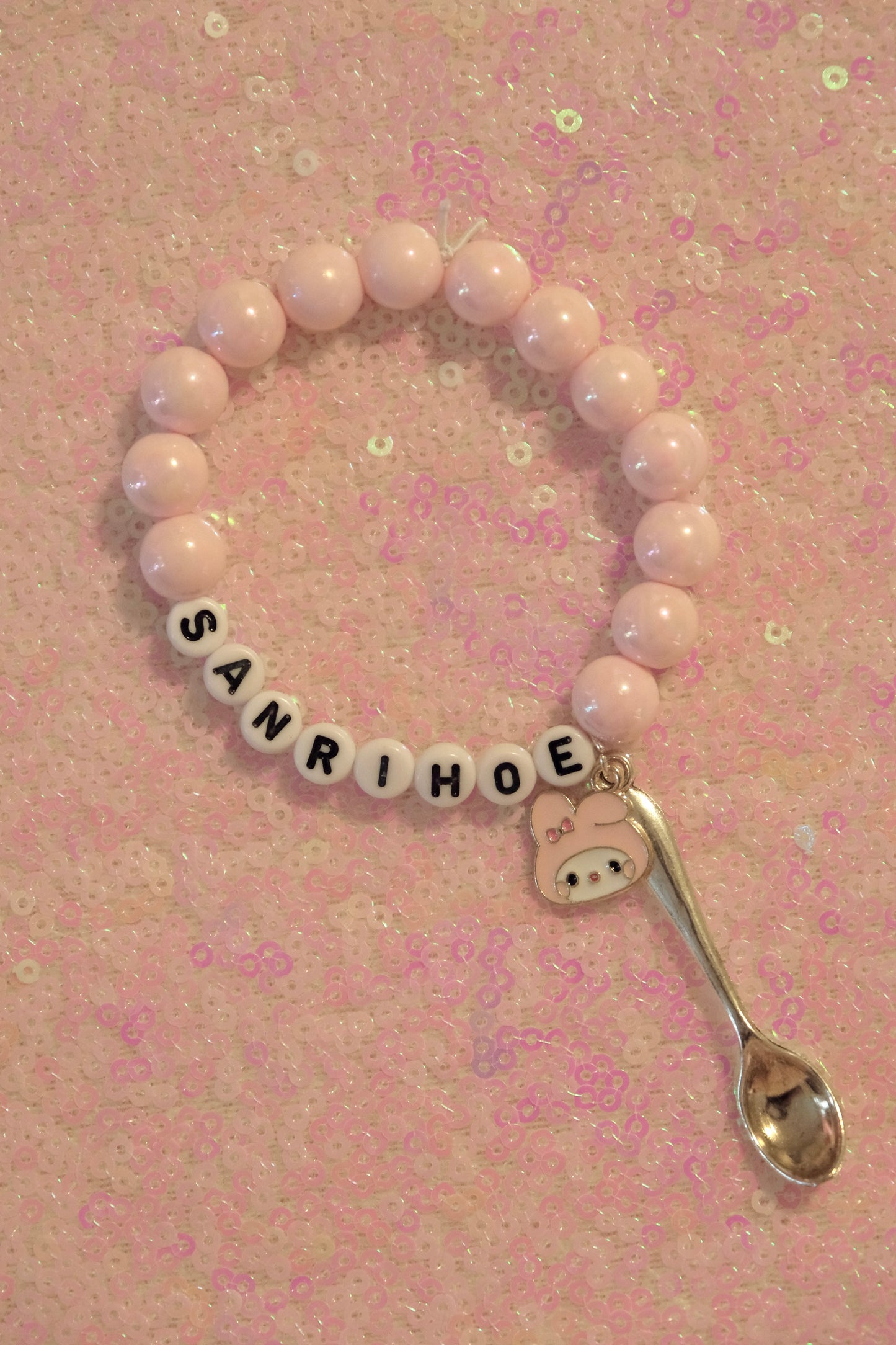 Melody Sanrihoe Big Snuff Rave Spoon Kandi Bracelet