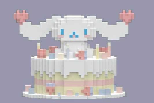 3D Cinnamoroll Cake - INSTANT DOWNLOAD! ♥