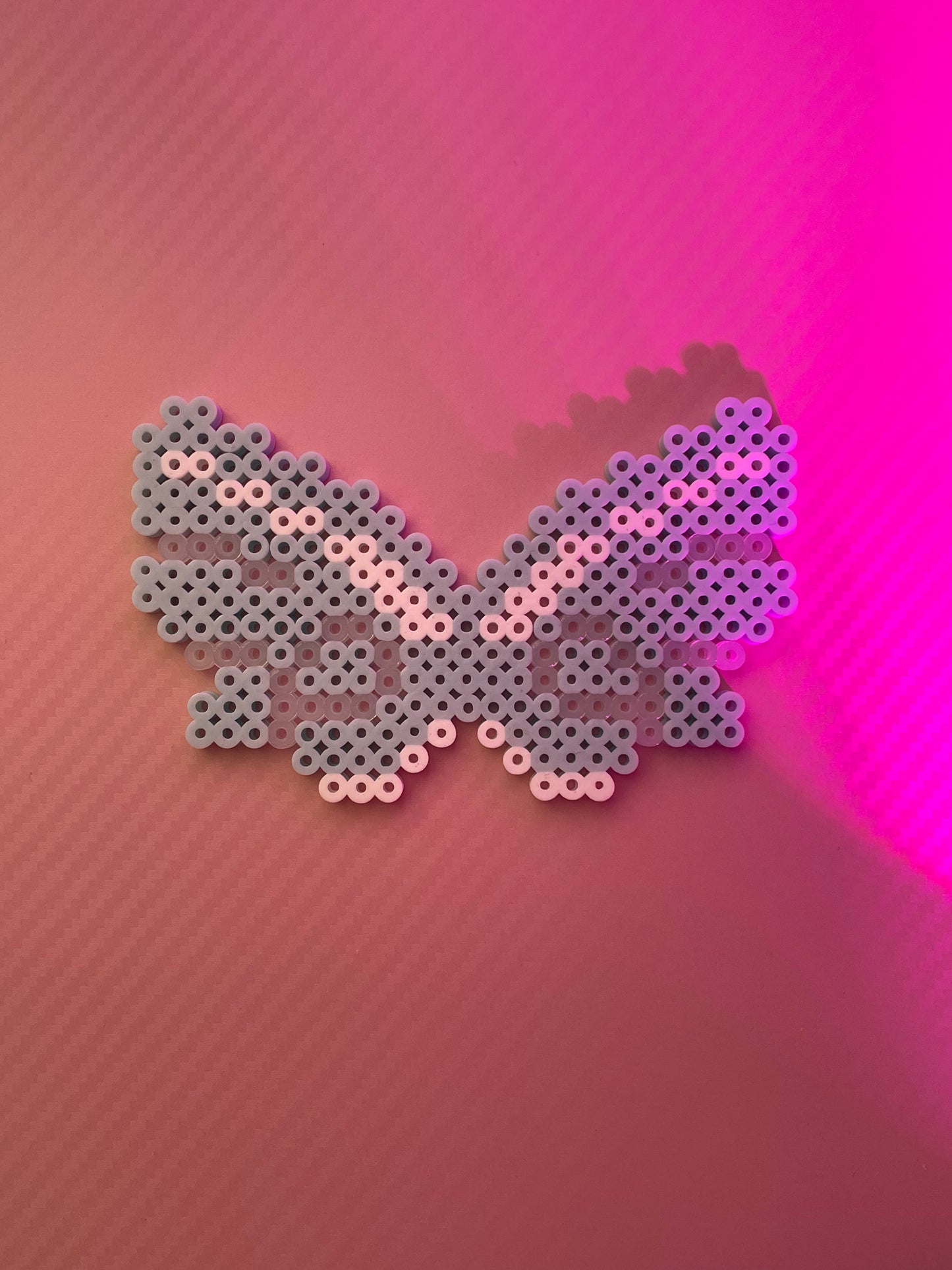 Angel Wings LED Rave Pacifier Perler Necklace