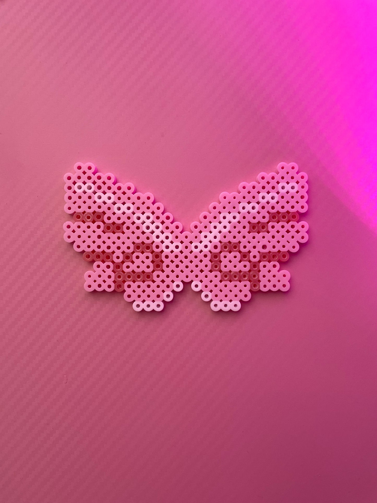 Angel Wings LED Rave Pacifier Perler Necklace