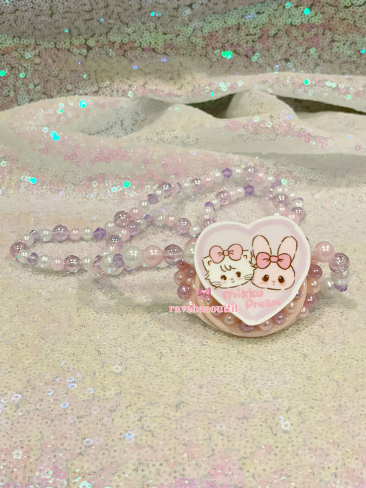 Kawaii Bunny & Cat Deco Adult Pacifier