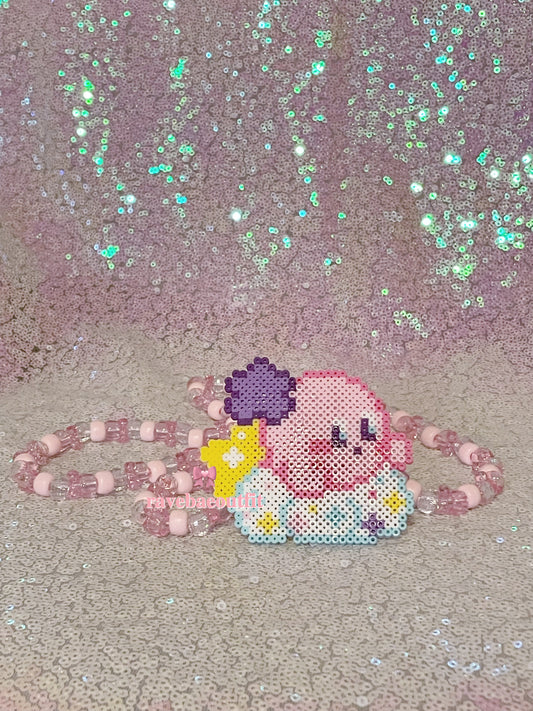 Kirby in the Clouds ☁️ LED Rave Pacifier